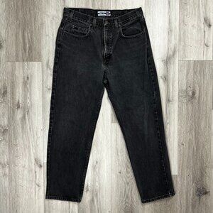 Gap Denim "Easy Fit" Best Basics Vintage 1990s High Rise 32x28 Black Jeans